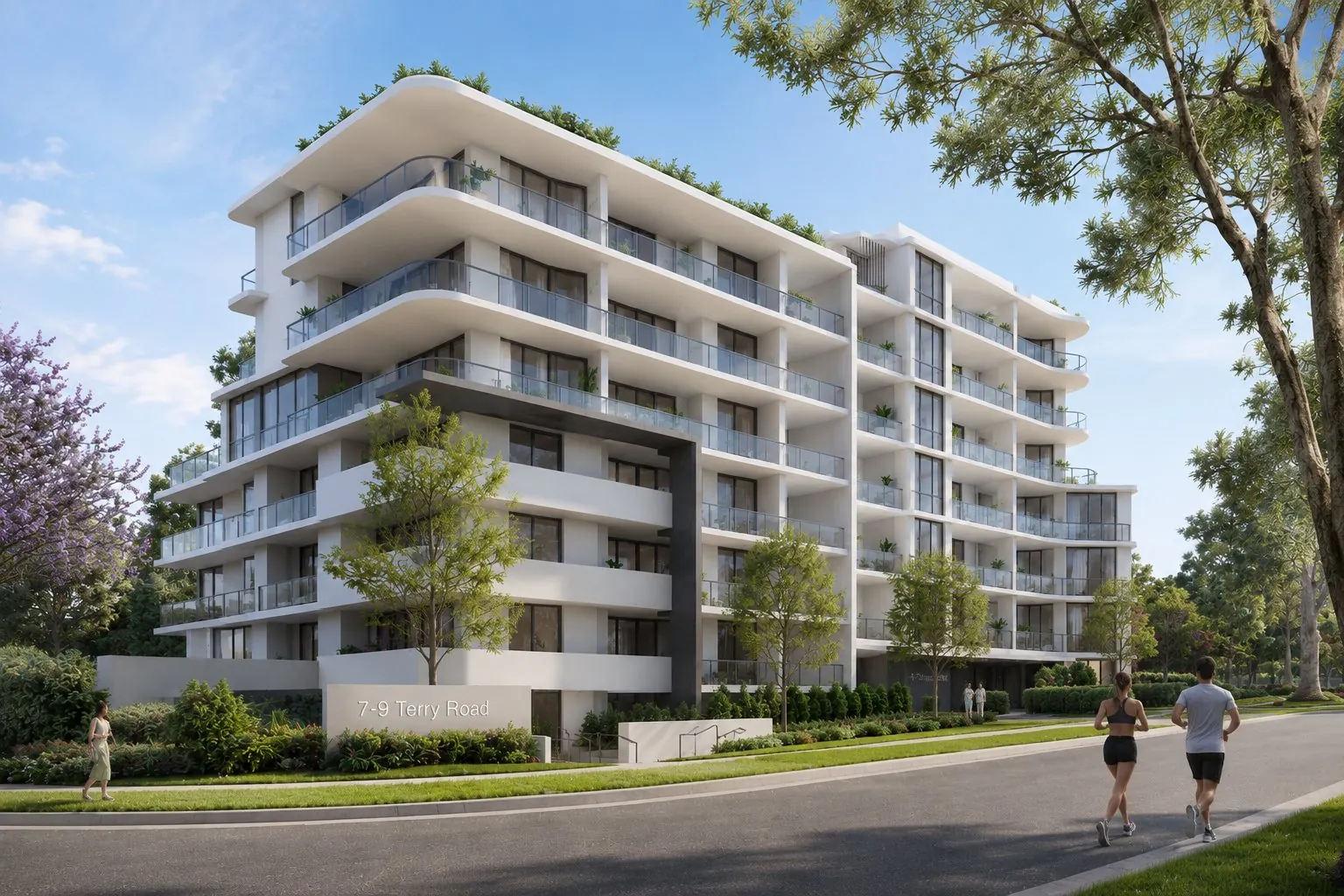 The Terry, Box Hill - project view 2