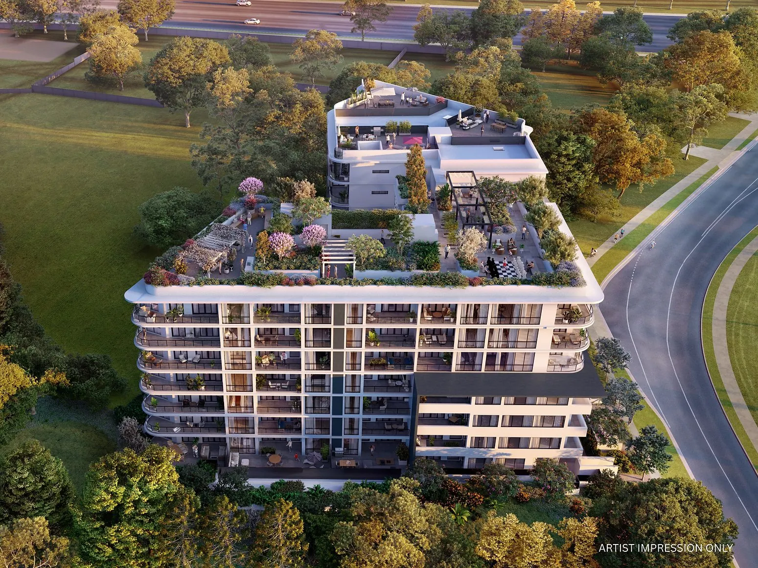 The Terry, Box Hill - project view 3